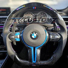 VOLANTE LED BMW FIBRA DI