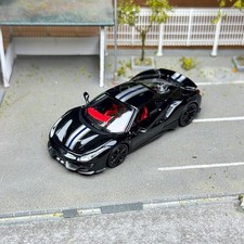 1:64 488 Pista Black Alloy