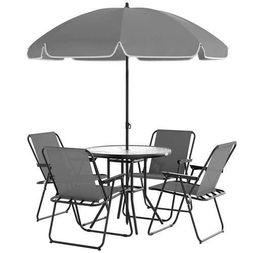 Outsunny set esterno 6pz - set,