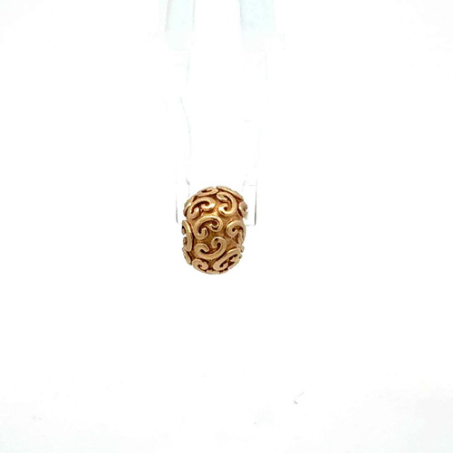 Charm pandora cuore oro - charm,