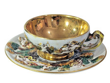 Piattino tazza tè vintage