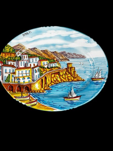 Piatto ovale amalfi - ovale, in