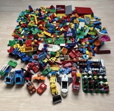 Lego Duplo Confezione 10 Kg Toolo, Spider Man, Cars, Planes, Vigili del Fuoco e Polizia