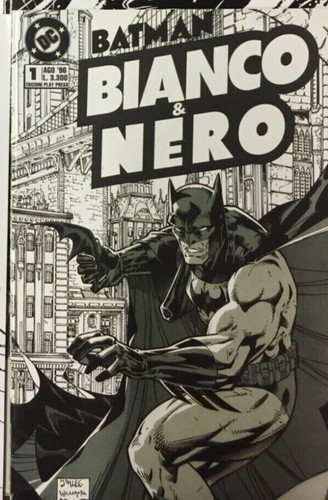 Batman bianco nero - e,