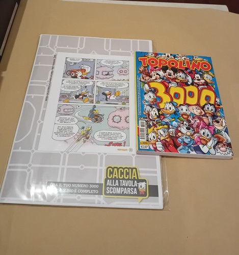 Topolino 3000 copertina - topolino, n.3000