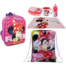 Set zainetto scuola - scuola, minnie