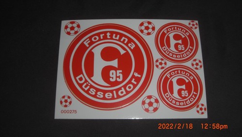 Fortuna düsseldorf aufkleber - fortuna,