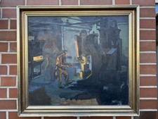 QUADRO INDUSTRIALE dipinto