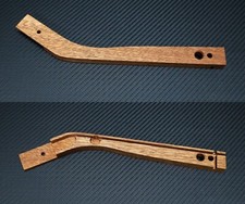 Braccio in legno per braccio vintage GRADO / legno di mogano / pezzi di ricambio / accessori NUOVO