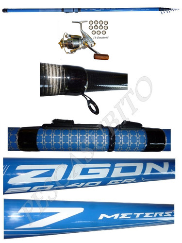 Combo canna pesca bolognese - combo,