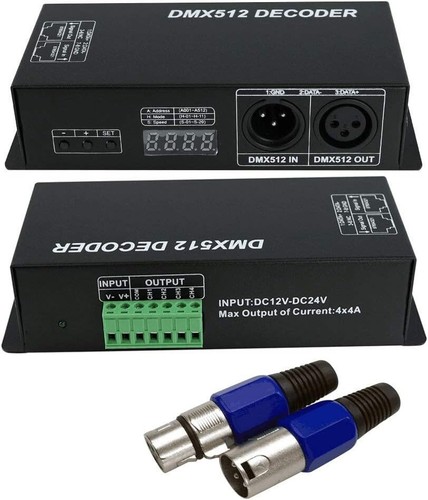 Controller decoder dmx 512 - decoder, led
