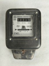Contatore Elettrico Monofase ENEL 73 Vintage Vecchio