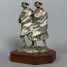 Scultura Ottone Argentato