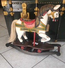 Cavallo A Dondolo Legno