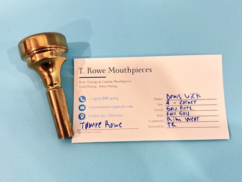 Gold denis wick cornet - denis,