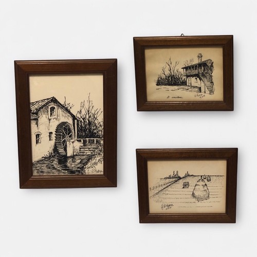 Quadro disegno penna e - quadro,