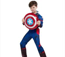 Kids Captain America Shield PVC For Halloween And Cosplay 32cm Diameter