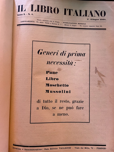 Libro italiano 1928 cpl - il, 1928-29