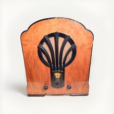 Vintage Radio d'epoca valvole Philips 634A Superinduttanza, italiana, 1933