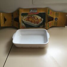 Teglia in ceramica 21x14x5 per forno anche microonde