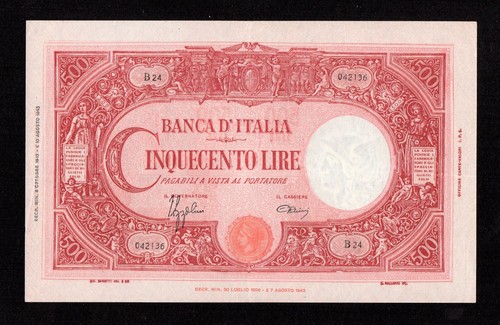 Cinquecento 500 lire barbetti - 500,