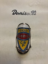 Patacchino fregio stemma badge metallo bici d epoca ciclo Ceriz cesare rizzato