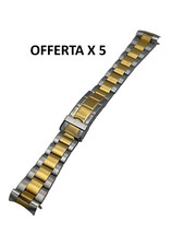OFFERTA 5 CINTURINI ACCIAIO