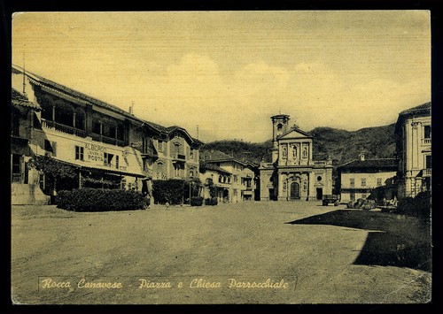 Cartolina rocca canavese - cartolina,