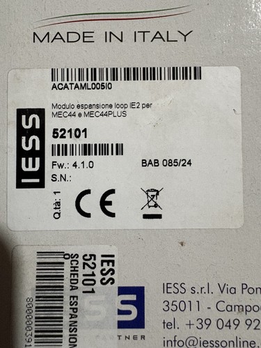 Iess modulo espansione - iess,