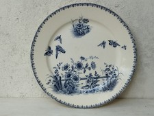Assiette plate Sarreguemines