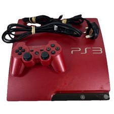 Console PS3 Slim Rosso Scarlatto 320GB CECH-3003B con Controller Rosso Leggi bene