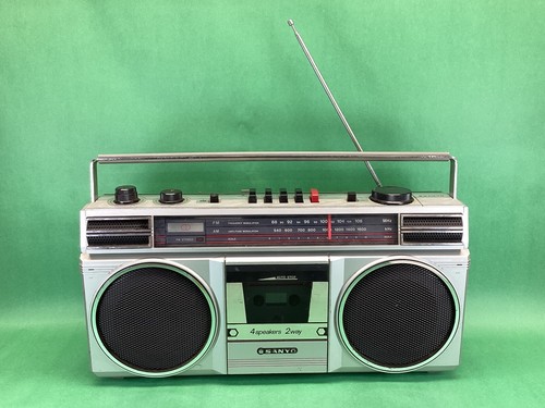 Vintage boombox sanyo - boombox, m9706