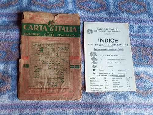 Carta italia touring club - carta, d'