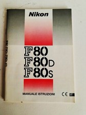 NIKON: ISTRUZIONI APPARECHIO F80-F80D-F80S