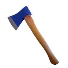 Ascia Spaccalegna di Legno 600 g/Accetta da Taglio con Testa in Acciaio