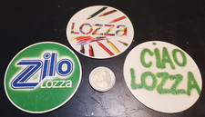 (470) LOTTO 2 Adesivi originali 70 80 autocollant Stickers Occhiali Zilo LOZZA