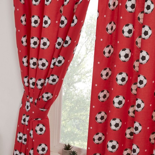 Football rosso tende - rosso,