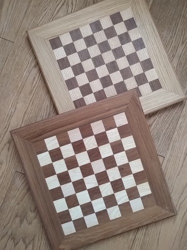 Scacchiera legno fatta - scacchiera,