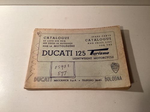 Ducati catalogo ricambi - , 125
