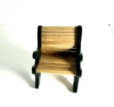 SEDIA DA GIARDINO PANCHINA MINIATURE CASA DELLE BAMBOLE 99 DE AGOSTINI SCALA 1: