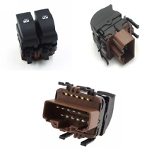 RENAULT SCENIC II (2003-2006) CONSOLE COMANDO INTERRUTTORE ALZACRISTALLI MARRONE