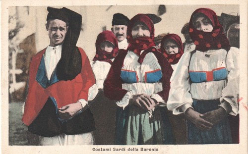 Nuoro costumi sardi della - nuoro,
