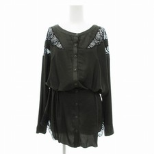 Camicia tunica trasparente in