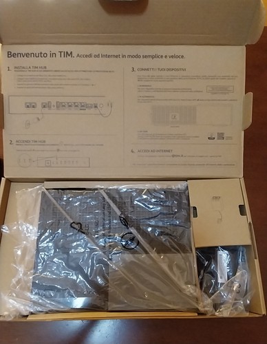 Tim hub - modem, router