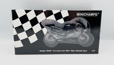 Minichamps 1/12 Valentino Rossi Yamaha YZR-M1 test pre stagione 2004 nero