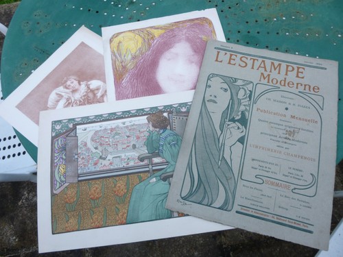 Estampe moderne mucha no9 - mucha,