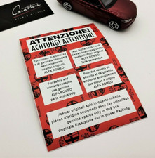 ADESIVO RICAMBI ALFA ROMEO -