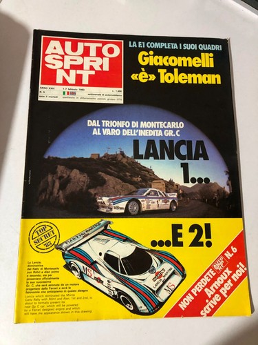 Rivista magazine auto - auto, sprint