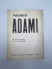 Valerio Adami. Catalogo invito