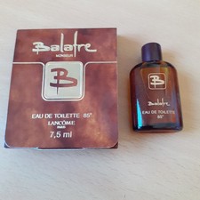 Balafre de Lancôme 7,5ml Eau de Toilette 85° Flacon Plein Boite TBE